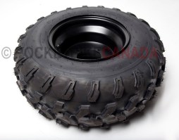 20x10-10 (230/60-10) FY-039-01 Tubeless Tire & 4 Hole Black Rim 8.0 for ATV - G1080006