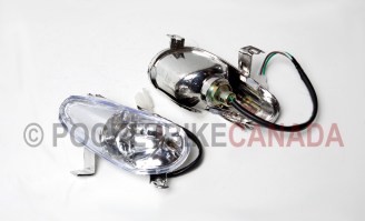 Headlight Set Single Bulb Lamp for 110cc, YL110/Mini Viper, ATV Quad 4-Stroke - G1030014