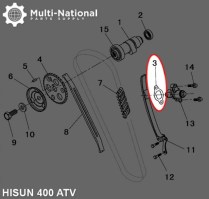 Tensioner_Gasket_ _Hisun_400 500cc_ATV UTV_1