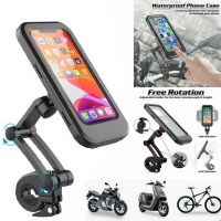 Touchscreen_Cell_Phone_Mount_ _Universal_Fit_Black_Waterproof_360_Degree_Quick_Release_2