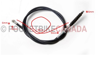 Clutch Cable, 1040mm for 150cc/200cc 808 Monster/809 Beast ATV Quad 4-Stroke - G1070015