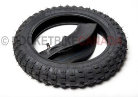 2.50-10 ST Tire & 2.75/2.50-10 Locking Stem Tube for DirtBike - G2030044