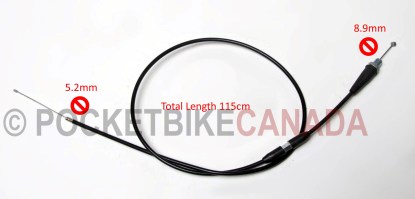 Throttle Cable for 250cc, X37(2V), Dirt Bike 4 Stroke - G2110028