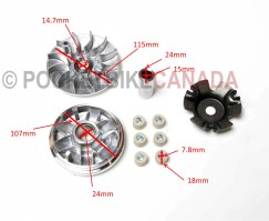 Driven Wheel for Little Chief 200cc UTV Side by Side ROV - G8010020