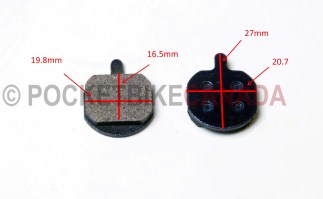 Brake Pads for 7 Disc Rotor for Surface 604 Fat Bike - S6040040