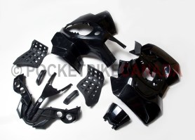 Black Plastic Fender Body Kit for 125cc, T2 Rebel, ATV Quad 4 Stroke - G1050044
