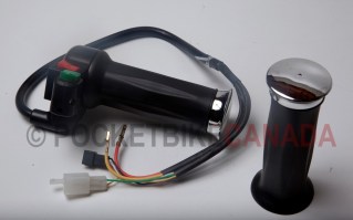 Wuxing Handle Bar Grip & Throttle Control 500w PB710 Scooter - G3000074