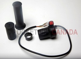 Wuxing Handle Bar Grip & Throttle Control Set 500w+ S350 Scooter - G3070023