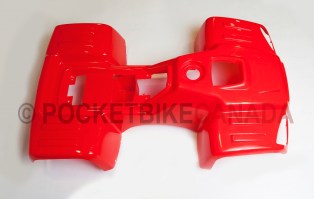 Red Plastic Fender Body Kit for 110cc 817/Mini Hummer, ATV Quad 4 Stroke - MiniHummerRed