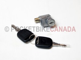 Battery Lock w/ Keys for Surface 604 Fat Bike - S6040042